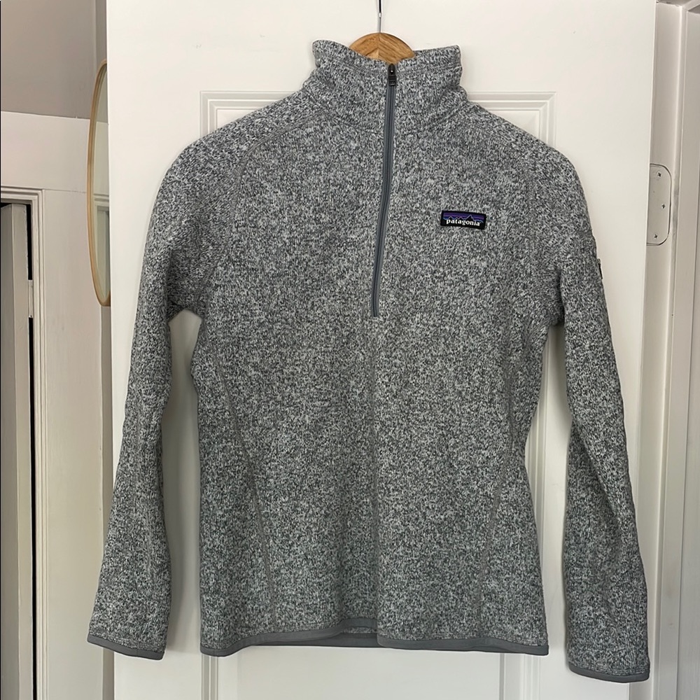 Patagonia Gray Better Sweater Quarter Zip